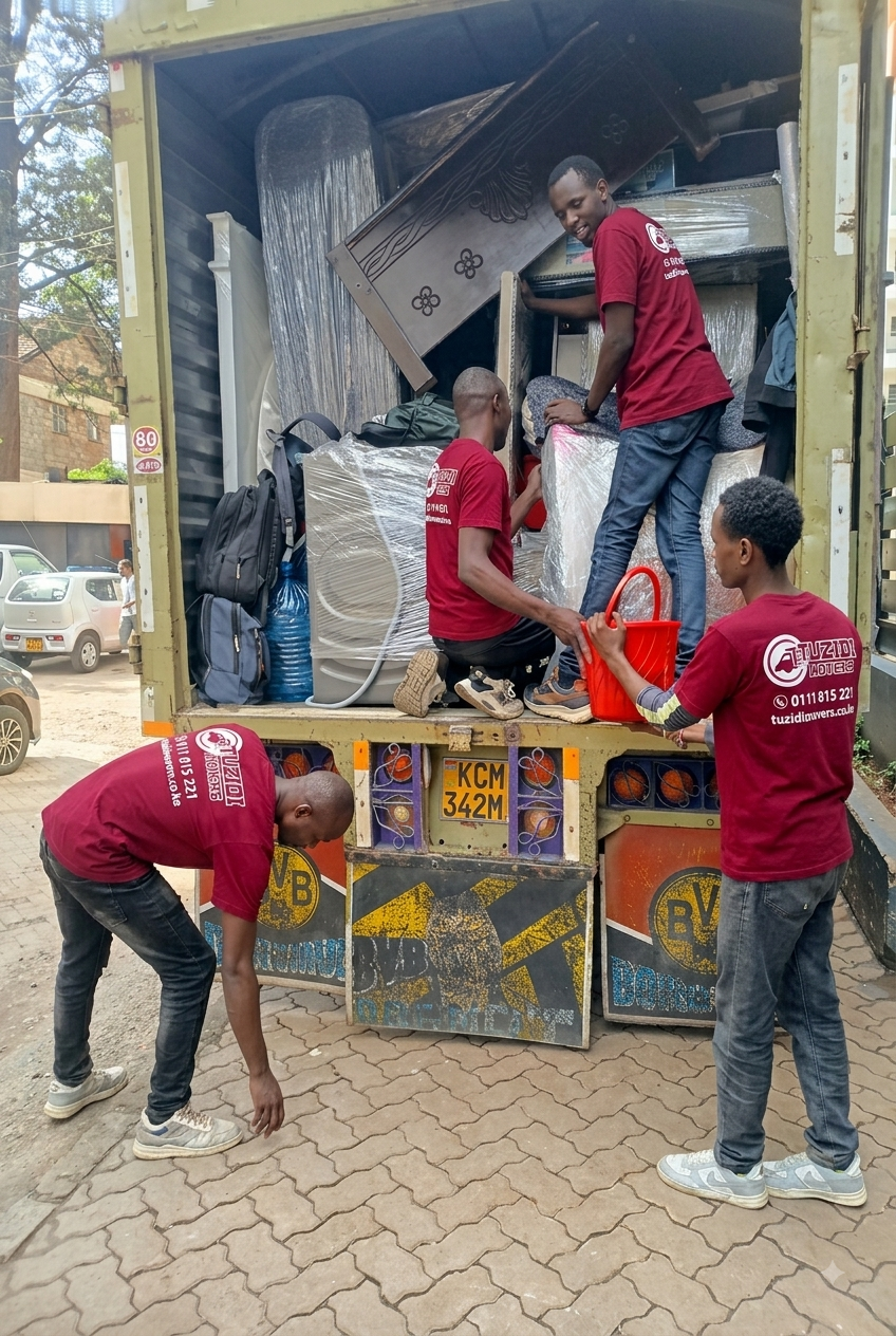 Tuzidi Movers loading up 7