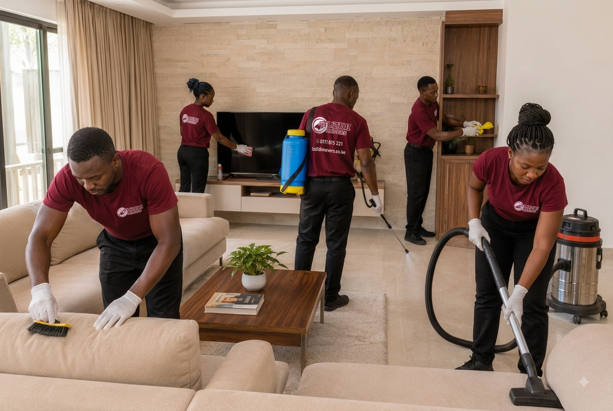 Gallery professional cleaning and fumigation Tuzidi Movers